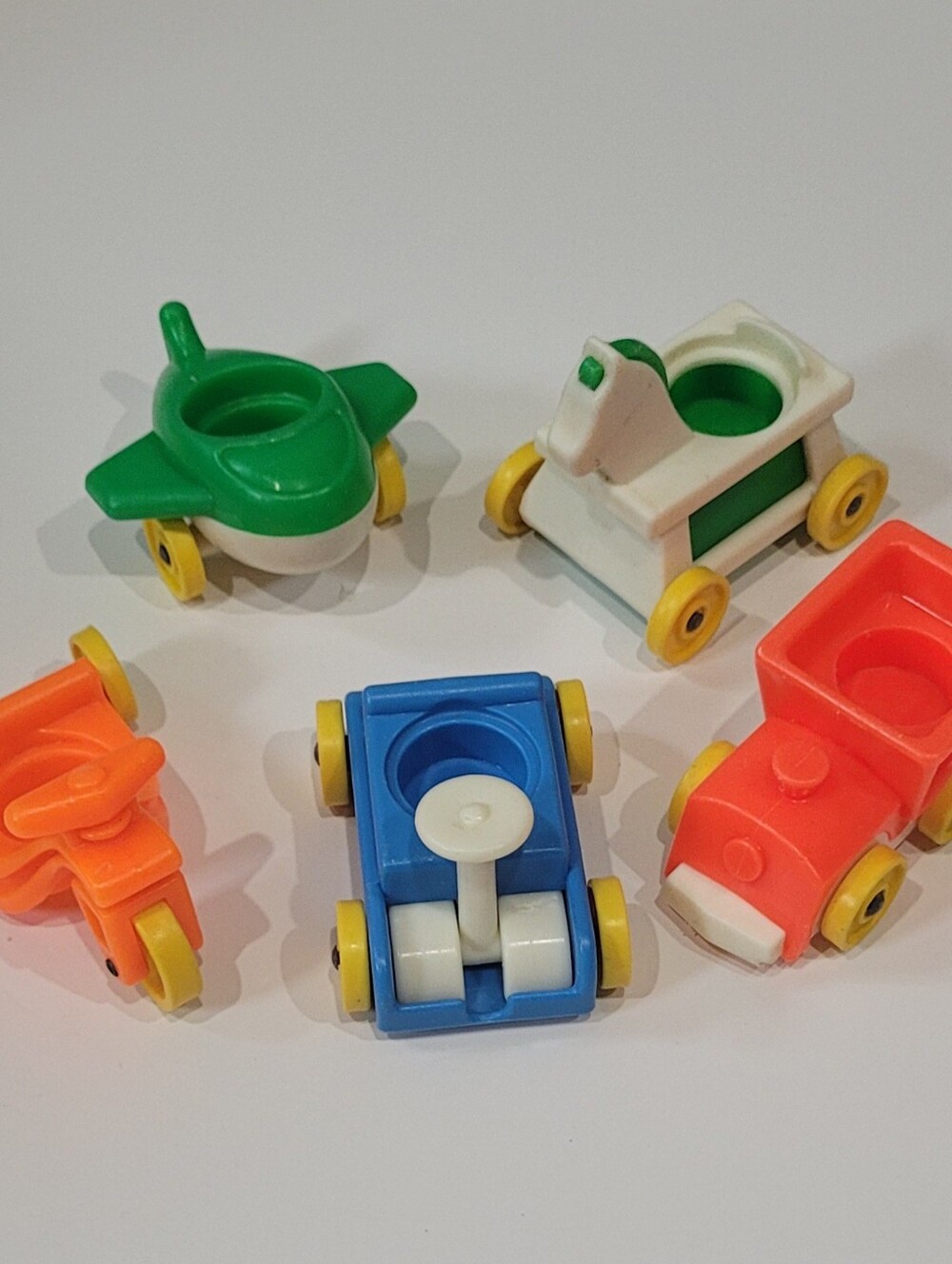 Vintage Fisher Price Little People "Play Family Little Riders" Set